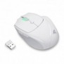Sharkoon OfficePal M25W, Droitier, Optique, RF Wireless + USB Type-C, 4000 DPI, Blanc