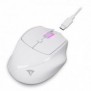 Sharkoon OfficePal M25W, Droitier, Optique, RF Wireless + USB Type-C, 4000 DPI, Blanc