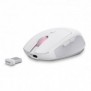 Sharkoon OfficePal M25W, Droitier, Optique, RF Wireless + USB Type-C, 4000 DPI, Blanc