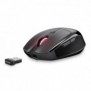 Sharkoon OfficePal M25W, Droitier, Optique, RF Wireless + USB Type-C, 4000 DPI, Noir