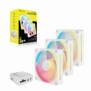 Corsair iCUE LINK LX120-R RGB, Ventilateur, 12 cm, 2400 trmin, Blanc