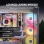 Corsair iCUE LINK LX120-R RGB, Ventilateur, 12 cm, 2400 trmin, Blanc