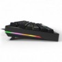 Sharkoon SGK25, 75%, Avec fil, USB, QWERTZ, LED RGB, Noir