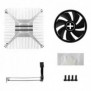 Xilence A250PWM.B, Refroidisseur d'air, 9,2 cm, Noir