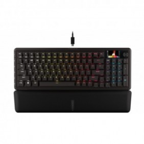 Corsair VANGUARD 96, 96%, Avec fil, USB, Magnetic-mechanical key switch, QWERTY, Noir