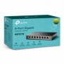 TP-LINK Omada TL-SG108S, Non-géré, Gigabit Ethernet 101001000, Full duplex, Montage mural