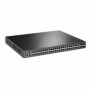 TP-LINK JetStream TL-SG3452P, Géré, L2L3, Gigabit Ethernet 101001000, Connexion Ethernet, supportant l'alimentation via ce port , Grille de montage, 1U