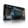 Sharkoon Skiller SGK5, Avec fil, USB, Clavier mécanique, QWERTZ, LED RGB, Noir