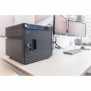 DIGITUS Armoire de chargement mobile pour ordinateurs portables tablettes jusqu'à 14 pouces, UV-C, USB-C™, Étui de gestion du dispositif portable, Noir, Table, 29,4 cm, Acier, Ordinateur portable, Tablette