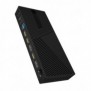ICY BOX IB-DK2246AC, Avec fil, USB 3.2 Gen 2 3.1 Gen 2 Type-A, 10,100,1000 Mbits, Noir, 3840 x 2160 pixels, 60 Hz