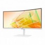 Samsung S65TC, 86,4 cm 34", 3440 x 1440 pixels, UltraWide Quad HD, LED, 5 ms, Blanc