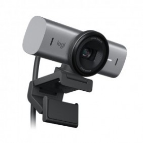 Logitech MX Brio, 8,5 MP, 4096 x 2160 pixels, 4K Ultra HD, 60 ips, 4x, Panneau vertical privé
