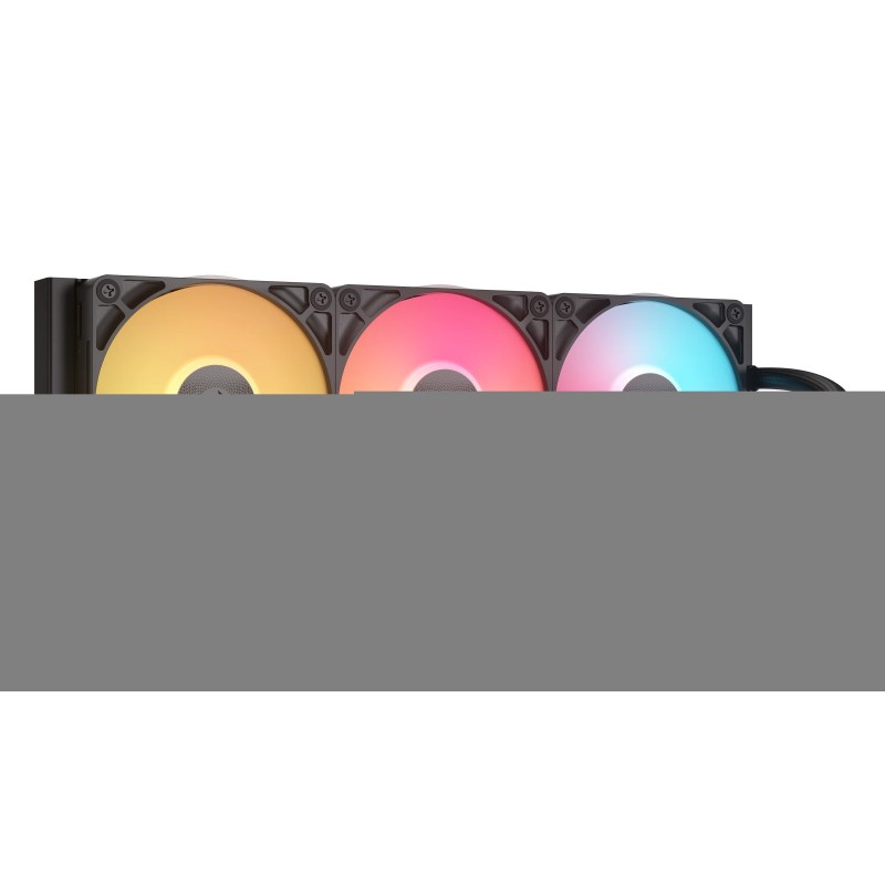 Corsair iCUE LINK TITAN 360 RX LCD, Refroidisseur d'air, 12 cm, 300 trmin, 2100 trmin, Noir