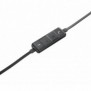 Logitech H650E, Avec fil, BureauCentre d'appels, 50 - 10000 Hz, 120 g, Casque, Noir, Argent