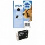 Epson Cheetah Singlepack Black T0711 DURABrite Ultra Ink, Rendement standard, Noir, Encre à pigments, 7,4 ml, 1 pièce