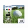 Epson Golf ball Encre noire DURABrite Ultra Balle de golf 34XL, Rendement élevé , Noir, Encre à pigments, 16,3 ml, 1 pièce, 1100 pages