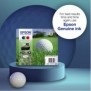 Epson Golf ball Encre noire DURABrite Ultra Balle de golf 34XL, Rendement élevé , Noir, Encre à pigments, 16,3 ml, 1 pièce, 1100 pages