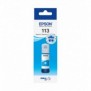 Epson 113 EcoTank Pigment Cyan ink bottle, Original, Cyan, Epson, Ecotank ET-5880, EcoTank ET-5850, EcoTank ET-5800, EcoTank ET-16650, EcoTank ET-16600, 6000 pages, 70 ml