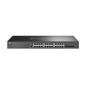 TP-LINK Omada SG3428, Géré, L2L3, Gigabit Ethernet 101001000, Grille de montage, 1U
