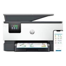 HP OfficeJet Pro 9120b Sans fil All-in-One Couleur Imprimante, Impression recto-verso copieur, scanner, A jet d'encre thermique, Impression couleur, 4800 x 1200 DPI, A4, Impression directe, Gris