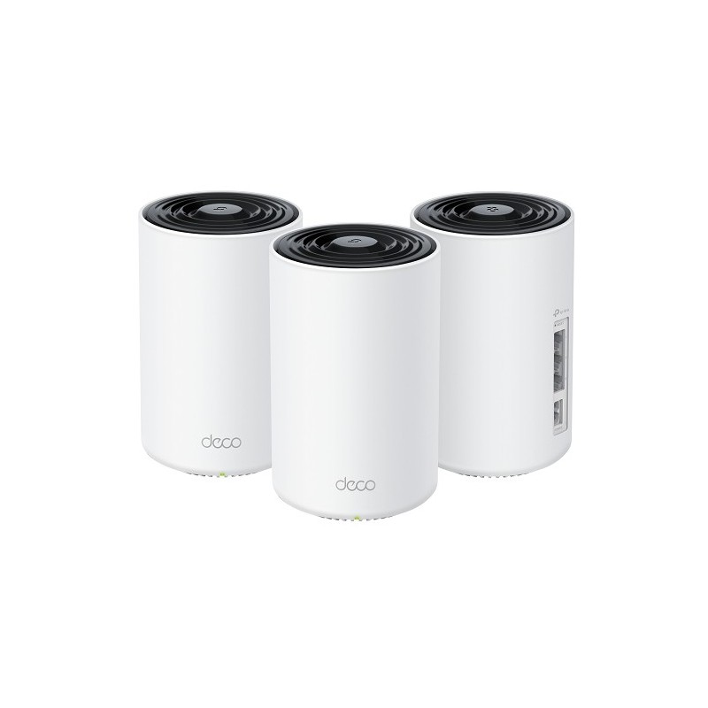 TP-LINK Deco PX10, Blanc, Interne, Routeur maillé, Omni-directionnel, 30 dBmW, Bi-bande 2,4 GHz 5 GHz