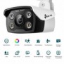 TP-LINK VIGI C340, Caméra de sécurité IP, Extérieure, Avec fil, PlafondMurPoteau, Noir, Blanc, Balle