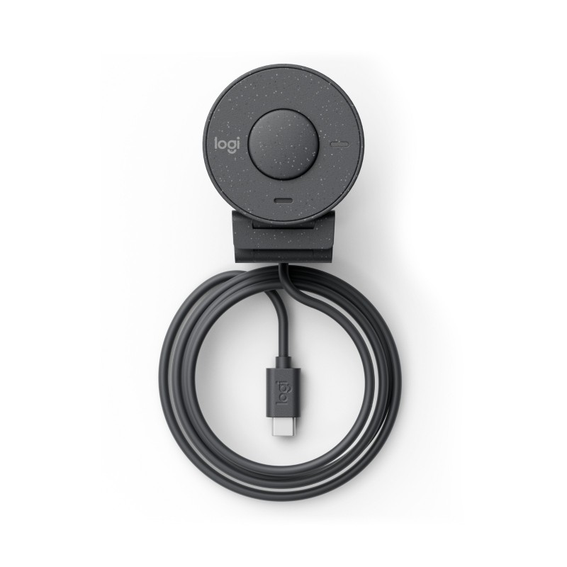 Logitech Brio 305, 2 MP, 1920 x 1080 pixels, Full HD, 30 ips, 1280x720@30fps, 1920x1080@30fps, 720p, 1080p