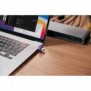 Kingston DataTraveler 64 Go microDuo 3C 200 Mos dual USB-A + USB-C, 64 Go, USB Type-A USB Type-C, 3.2 Gen 1 3.1 Gen 1, 200 Mos, Autres, Violet, Acier inoxydable