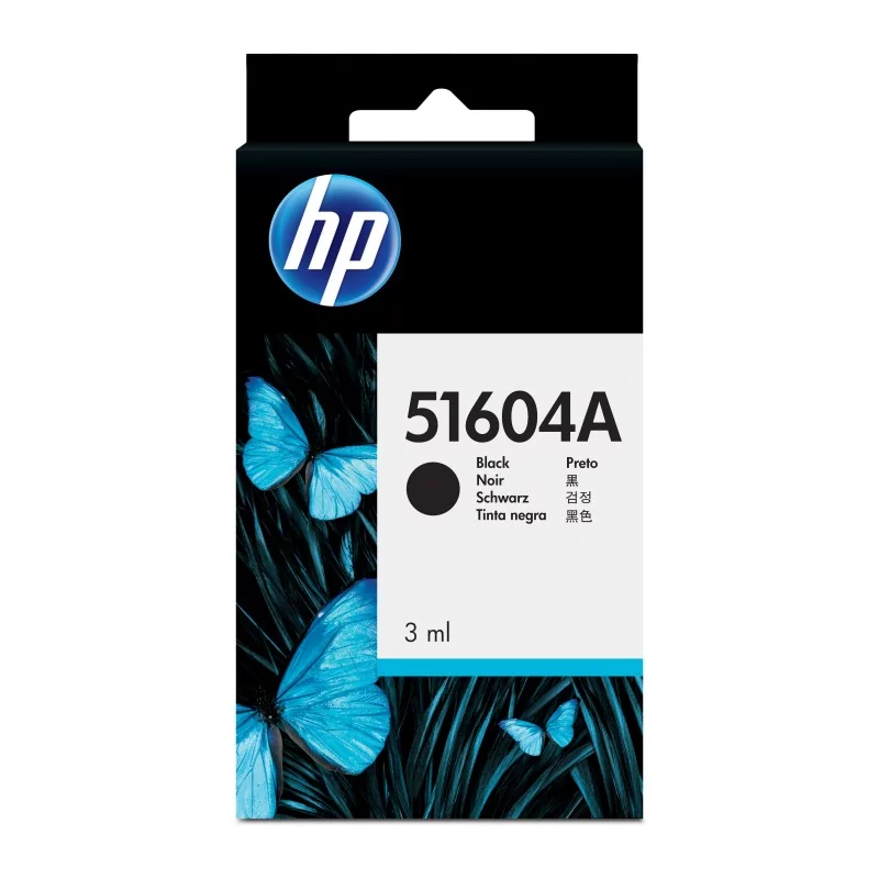 HP Cartouche d'impression noir pour papier ordinaire, Noir, Encre à pigments, 1 ml, 1 pièce