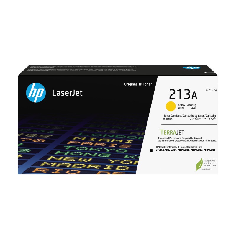 HP 213A Toner LaserJet authentique Jaune, 3000 pages, Jaune, 1 pièce