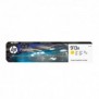 HP 913A Cartouche d’encre jaune PageWide authentique, Standard, Jaune, Encre à pigments, 37 ml, 1 pièce, 3000 pages