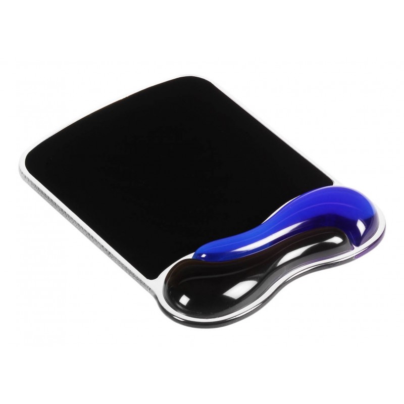Kensington Tapis de souris Duo Gel coloris bleugris fumé, Bleu, Gris