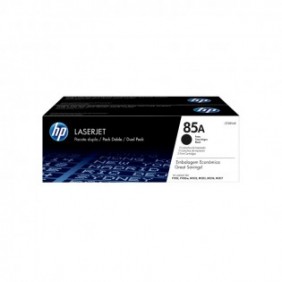 HP 85A pack de 2 toners LaserJet noir authentiques, 3200 pages, Noir, 2 pièce