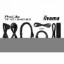 Iiyama TF1015MC-B3, 25,6 cm 10.1", 1280 x 800 pixels, HD, LED, 29 ms, Noir