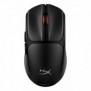 Kingston HyperX Pulsefire Fuse - Souris de jeu sans fil , Ambidextre, Optique, RF sans fil + Bluetooth, 12000 DPI, Noir