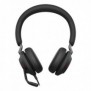 Jabra Evolve2 40 SE, Avec fil, BureauCentre d'appels, 168,5 g, Casque, Noir