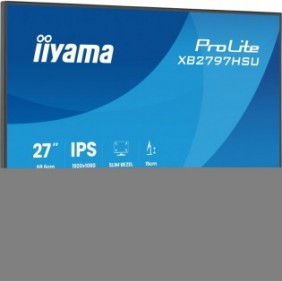 Iiyama ProLite XB2797HSU-B1, 68,6 cm 27", 1920 x 1080 pixels, Full HD, LED, 4 ms, Noir
