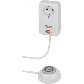 Brennenstuhl 1508220, Boutons, Blanc, Métal, 1 pièce, 230 V, 16 A