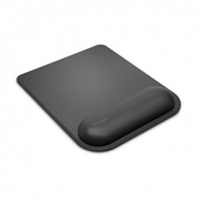 Kensington Tapis de souris avec repose-poignet ErgoSoft, Noir, Monochromatique, Repose-poignets