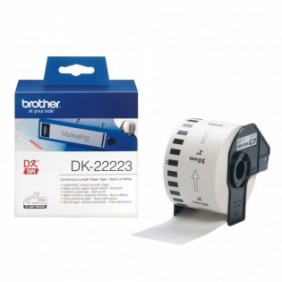 Brother DK-22223, Blanc, DK, 76 x 115 x 112 mm, 203 g, 50 mm x 30.48m, 258 g