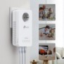 TP-LINK TL-WPA8631P KIT, 300 Mbits, IEEE 802.11a, IEEE 802.11ac, IEEE 802.11b, IEEE 802.11g, IEEE 802.11n, Type E F, Gigabit Ethernet, 10,100,1000 Mbits, Wi-Fi 5 802.11ac