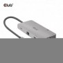 Club 3D CSV-1594, USB 3.2 Gen 1 3.1 Gen 1 Type-C, 100 W, 10,100,1000 Mbits, Noir, Gris, MicroSD , SD, 60 Hz