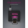 ICY BOX IB-CR404-C31, CFast 2.0, Noir, 10000 Mbits, Aluminium, Énergie, 64 mm