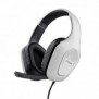 Trust GXT 415W Zirox, Avec fil, 20 - 20000 Hz, Gaming, 253 g, Casque, Blanc