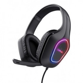 Trust GXT 416 ZIROX, Avec fil, Gaming, 20 - 20000 Hz, 290 g, Casque, Noir