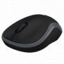 Logitech M185, Ambidextre, Optique, RF sans fil, 1000 DPI, Gris