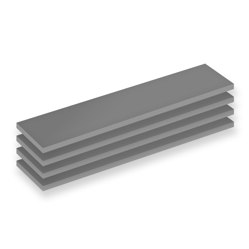 Arctic TP-4, Pad thermique, 3,4 gcm³, Gris, -40 - 200 C, 20 mm, 120 mm