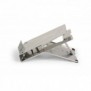 Bakker Ergo-Q 260 Notebook Stand, Supports de Laptop, Gris, Aluminium, 25,4 cm 10", 40,6 cm 16", 3 kg
