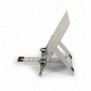 Bakker FlexTop 270 Notebook Stand, Supports de Laptop, Gris, Aluminium, 25,4 cm 10", 40,6 cm 16", 3 kg