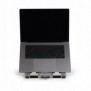 Bakker FlexTop 270 Notebook Stand, Supports de Laptop, Gris, Aluminium, 25,4 cm 10", 40,6 cm 16", 3 kg
